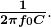 \boldsymbol{\frac{1}{2 \pi f_0 C}}.