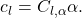 \begin{equation*} c_l=C_{l,\alpha}\alpha. \end{equation*}