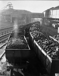 A visual representation of Audre Lorde's poem "Coal"