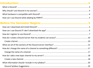 Table of Contents from Beyond Gaming which shows same color theme as the title page.