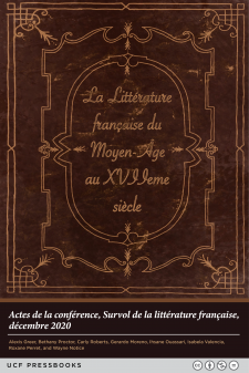 La littérature française du moyen-âge au XVIIe siècle. Actes de la conférence. book cover