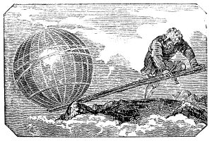 Archimedes leveraging Earth