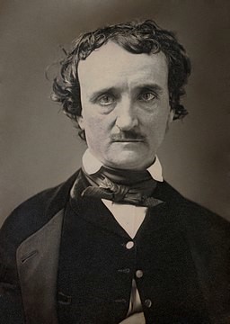 Black and White Image of Edgar Allen Poe